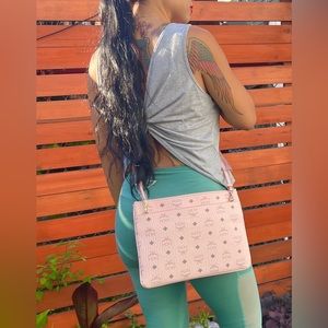 Mcm medium pouch / crossbody bag